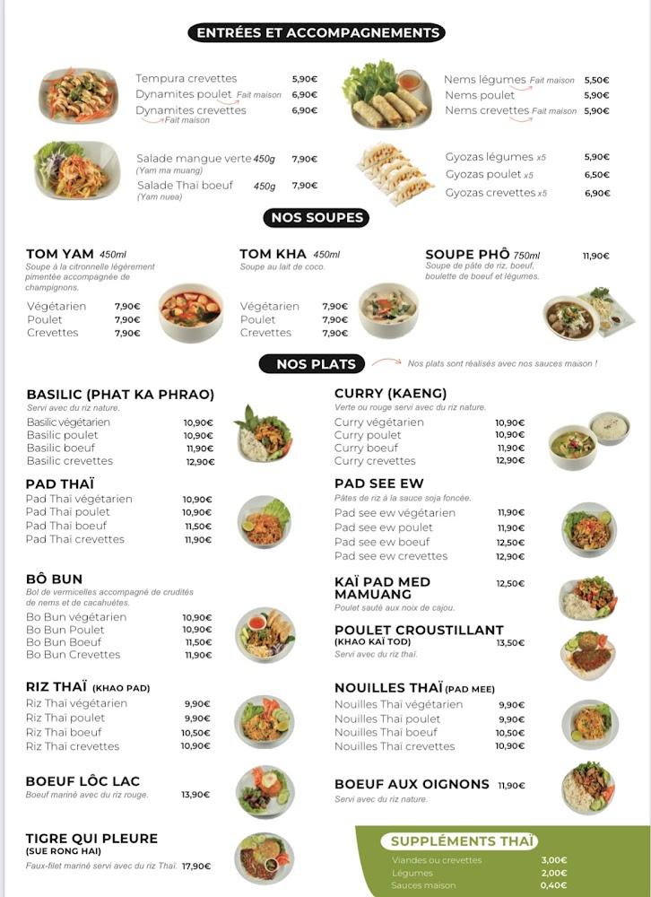 Japan Thaï - Menu Image 3